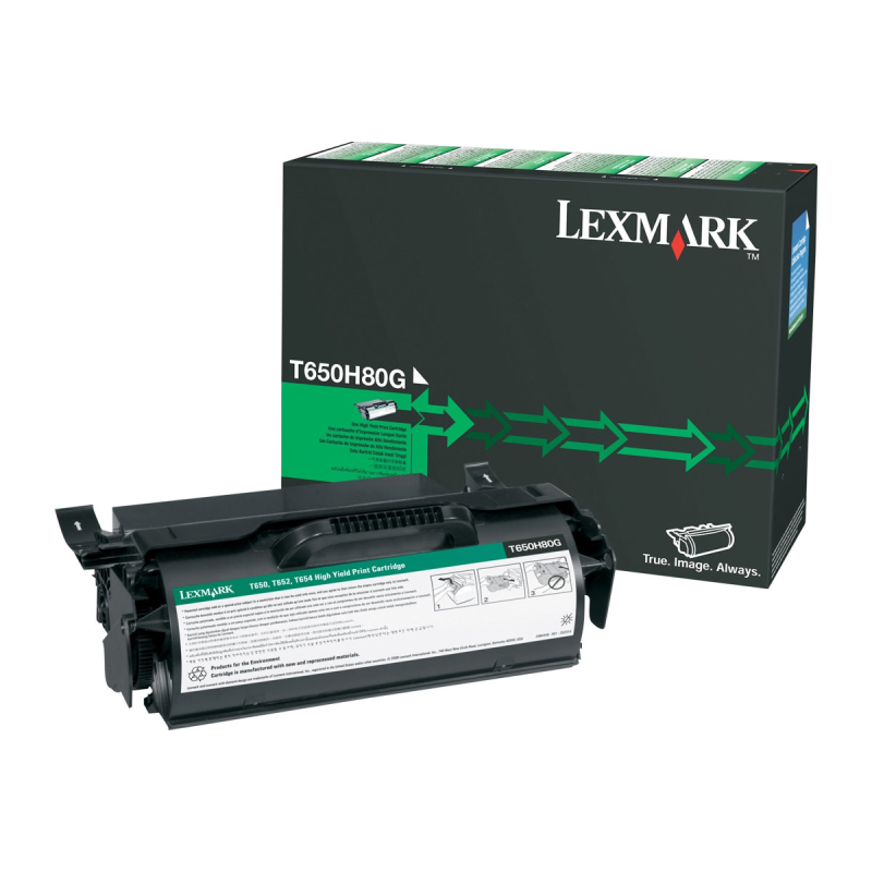 Lexmark T650H80G Toner schwarz Lexmark T650H80G Toner schwarz