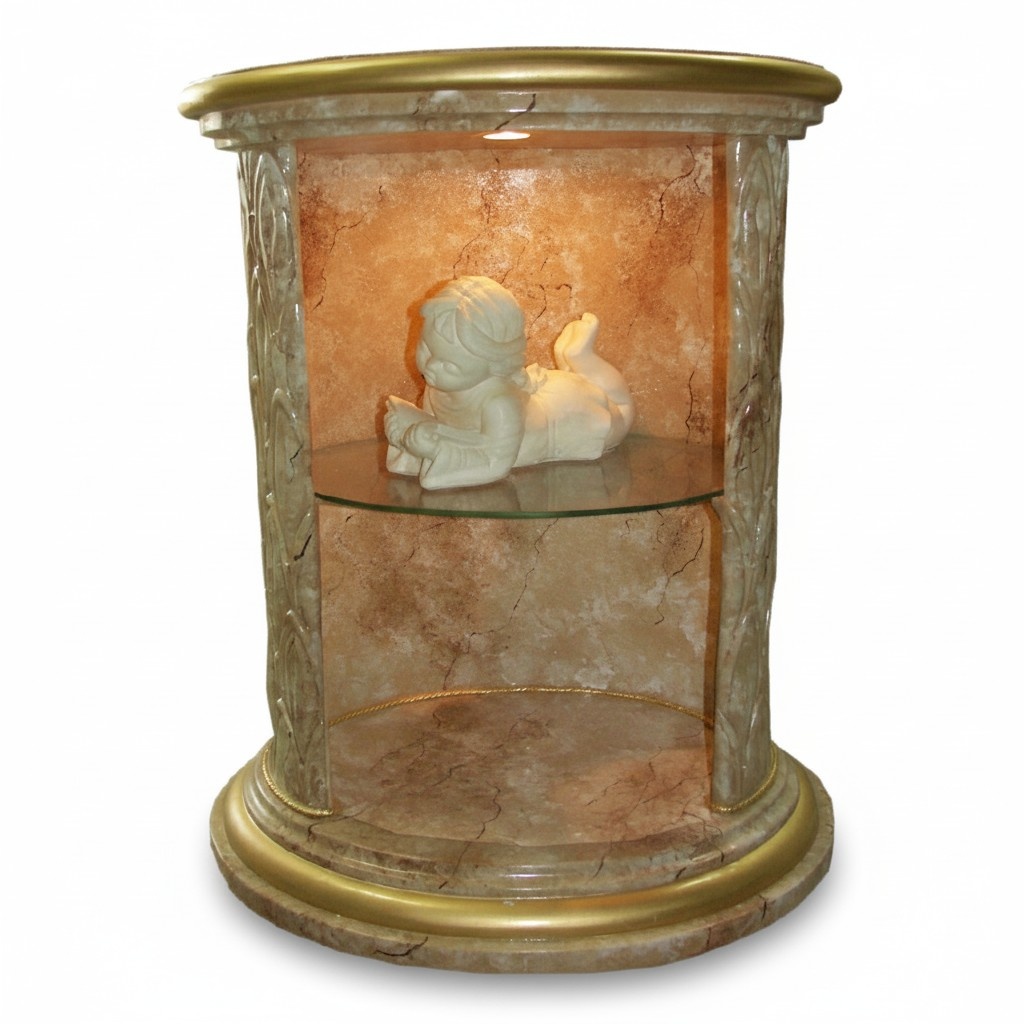 Vitrine Design Säule Schrank Vitrinen Regal Aufbewahrung Beleuchtet Vitrine Design Säule Schrank Vitrinen Regal Aufbewahrung Beleuchtet