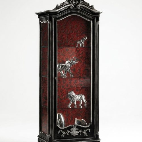 Vitrine Schrank Vitrinen Wohnzimmer Schränke Anrichte Italienische Möbel Vitrine Schrank Vitrinen Wohnzimmer Schränke Anrichte Italienische Möbel