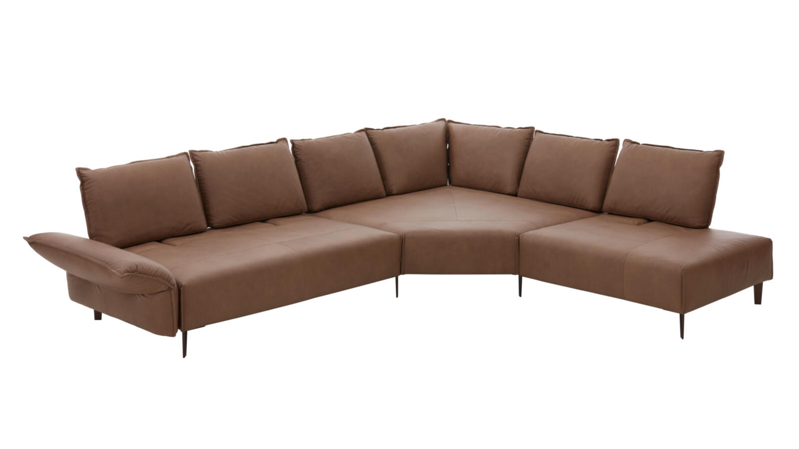 W. Schillig Polstereckgruppe BONNIE ca. 340x272cm in Leder fango - Gallery 1 W. Schillig Polstereckgruppe BONNIE ca. 340x272cm in Leder fango
