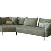 W. Schillig Polstergruppe BONNIE ca. 158x340cm in Stoff uni green tea