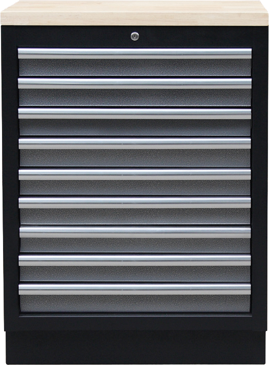 Kunzer Werkzeugunterschrank mit 9 Schubladen WES1309 - Gallery 1 Kunzer Werkzeugunterschrank mit 9 Schubladen WES1309