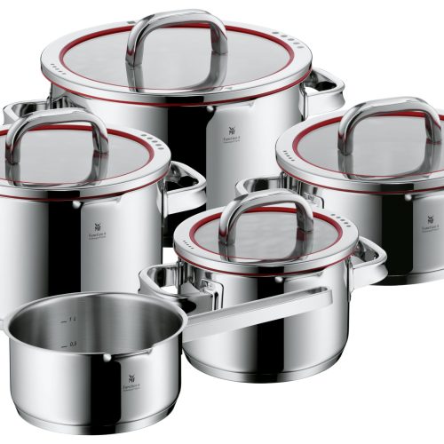 WMF Function 4 Topf-Vorteils-Set* in Edelstahl/rot