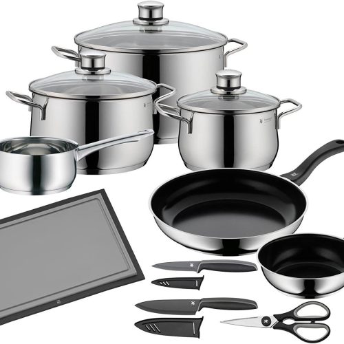 WMF Kochtopf-Set Diadem Plus 10-teilig in Cromargan/Edelstahl 18/10 WMF Kochtopf-Set Diadem Plus 10-teilig in Cromargan/Edelstahl 18/10