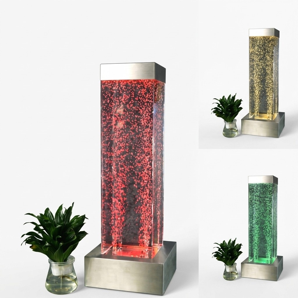 Wasser Säule 20*80cm Wasserwand Säulen Wand Trennwand Led Wasser Säule 20*80cm Wasserwand Säulen Wand Trennwand Led