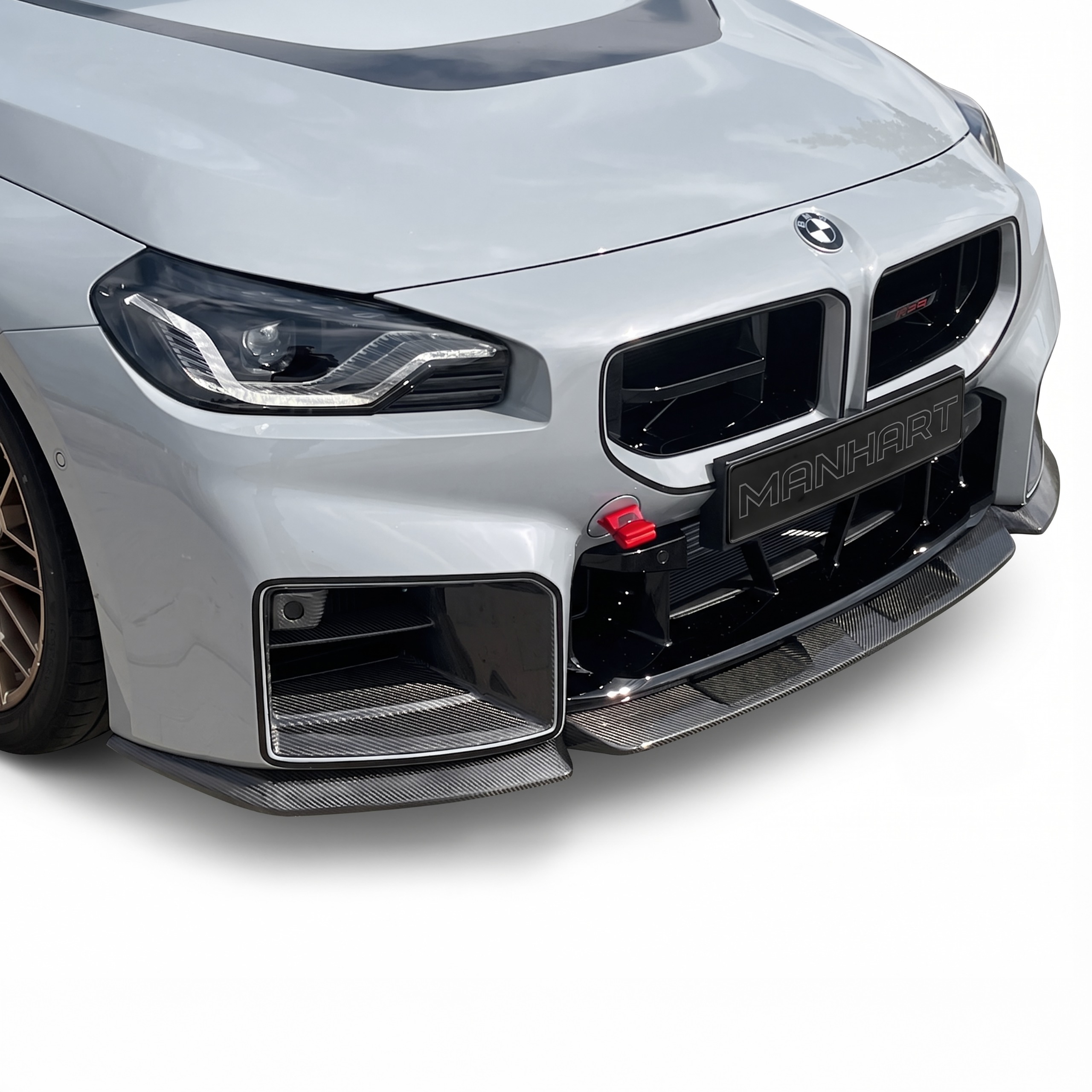 Carbon Frontspoiler dreiteilig für den BMW M2 G87 - MANHART