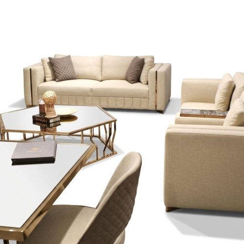 Wohnzimmer Set Sofa Zweisitzer Modern Sofa Dreisitzer Polster Möbel Couchtisch