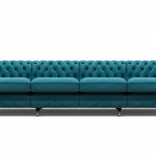 Wohnzimmer Sofa Viersitzer Couch Designer Einrichtung Blau Chesterfield Wohnzimmer Sofa Viersitzer Couch Designer Einrichtung Blau Chesterfield