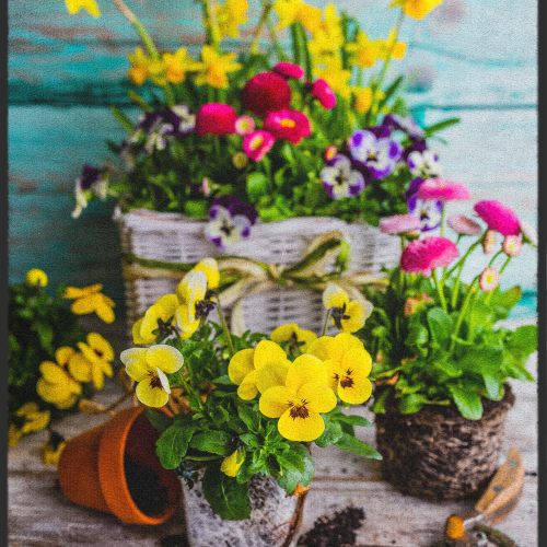 Fussmatte Blumenstrauß 10777 Fussmatte Blumenstrauß 10777