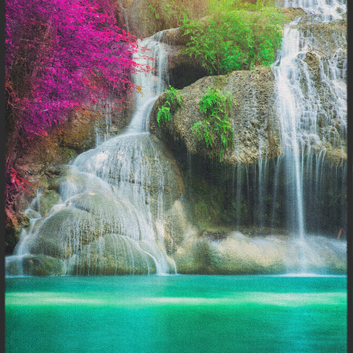 Fussmatte Wasserfall 10858