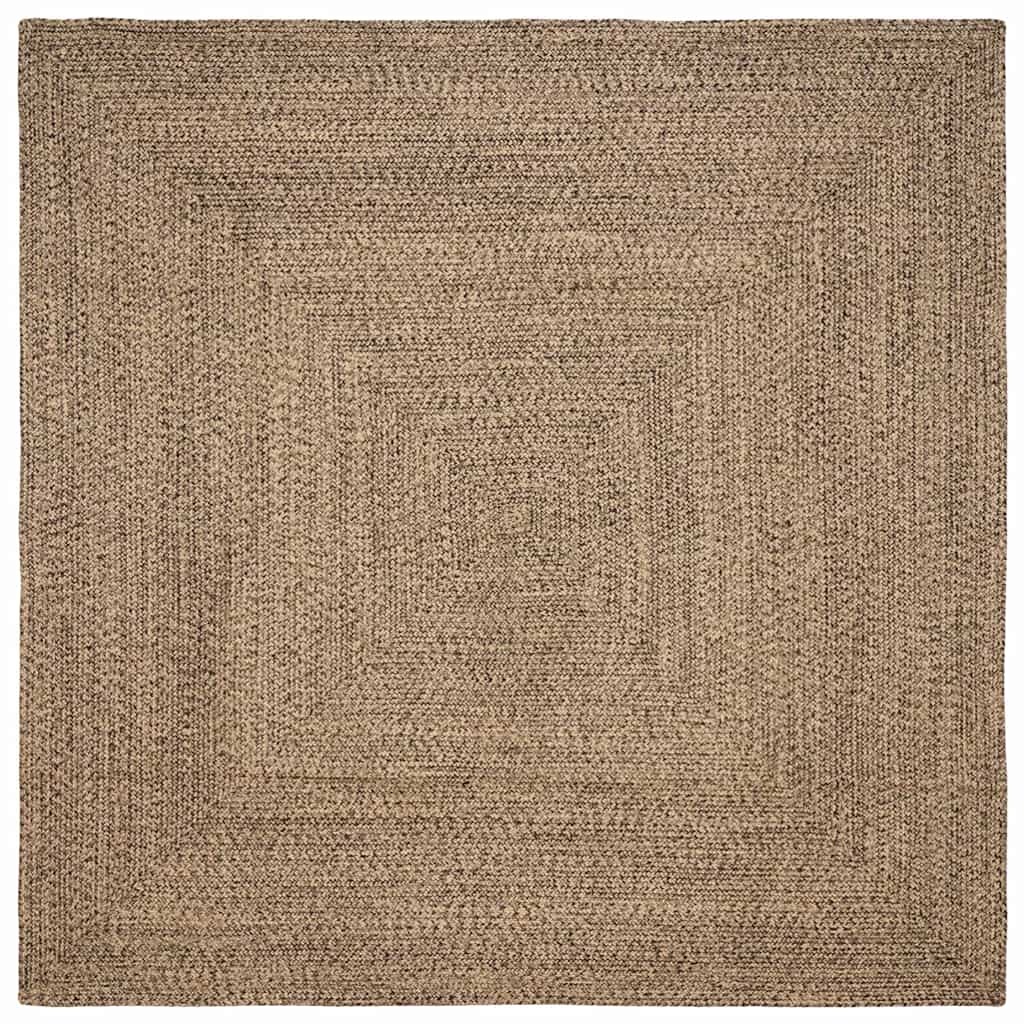 Bereichsteppich Natürlich Und Schwarz 300 X 300 Cm Jute Vidaxl Bereichsteppich Natürlich Und Schwarz 300 X 300 Cm Jute Vidaxl