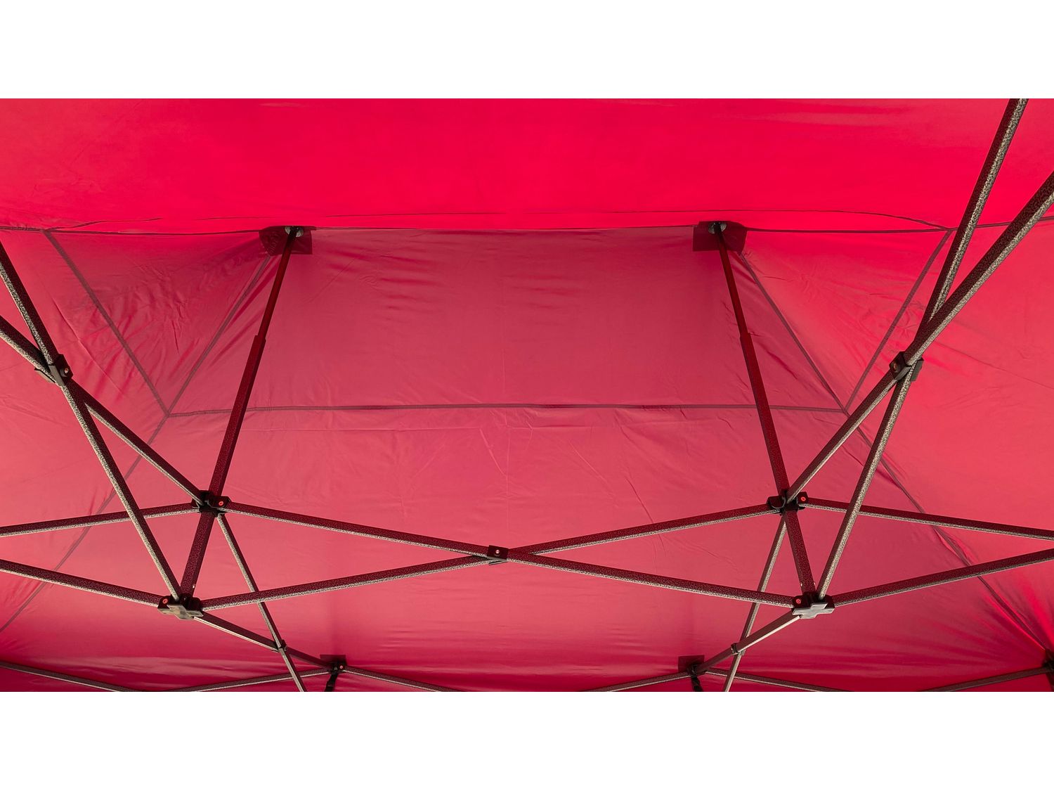 GRASEKAMP Faltpavillon Premium Line (3x4,5m + Seitenteile, Bordeaux)