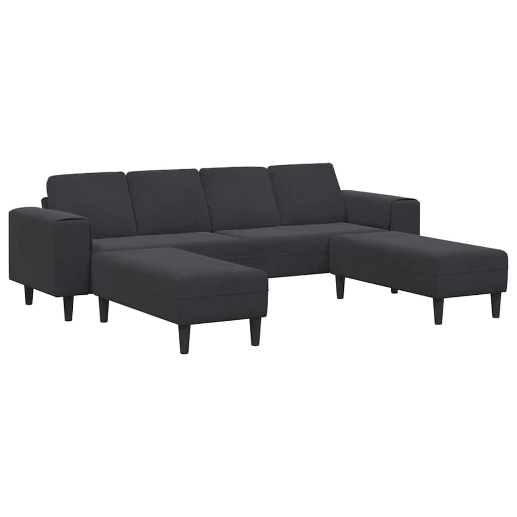 Wohnzimmer Couch 3 Stk. Schwarz Vidaxl Wohnzimmer Couch 3 Stk. Schwarz Vidaxl