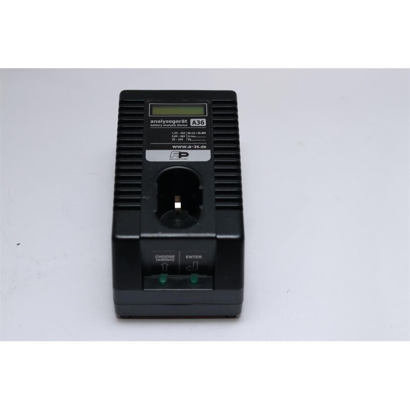 Akku Power - Analysegerät A36 - Akkutester - Akku Entladegerät - Premium Set