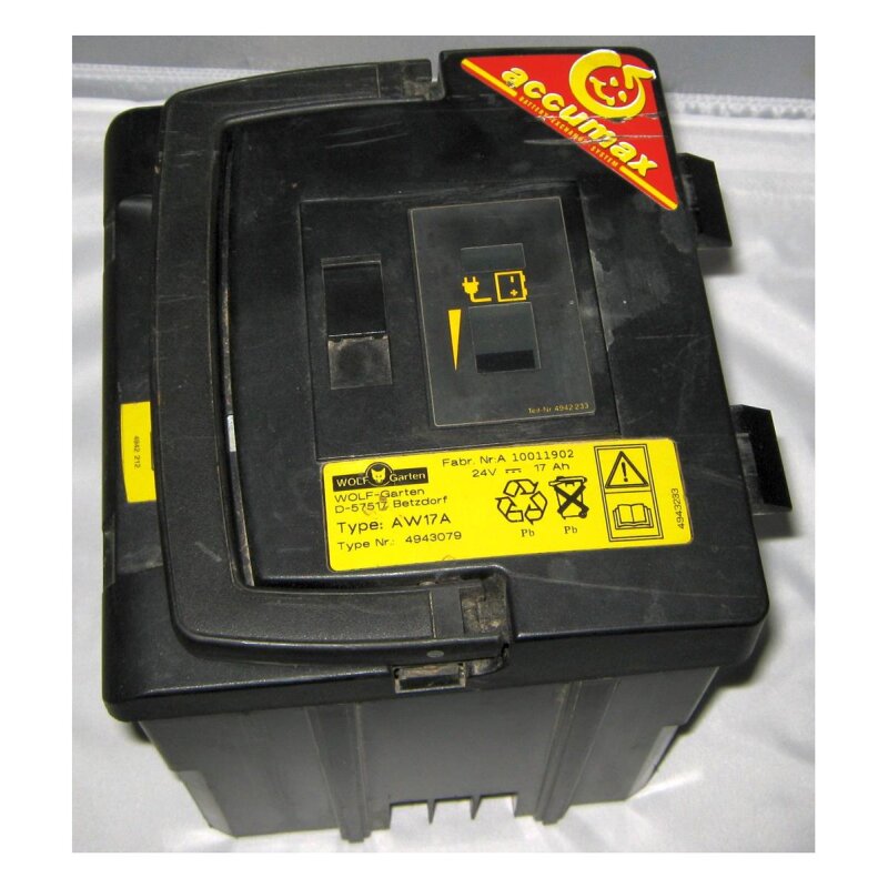 Akkureparatur - Zellentausch - Wolf-Garten AW17A / 4943079 - 24 Volt 17Ah Pb Akku