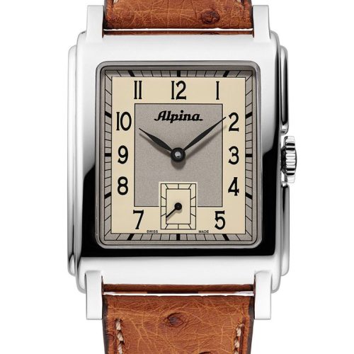 Alpina AL-530SAC3C6 Heritage Carree Automatik Herrenuhr 33mm 3ATM