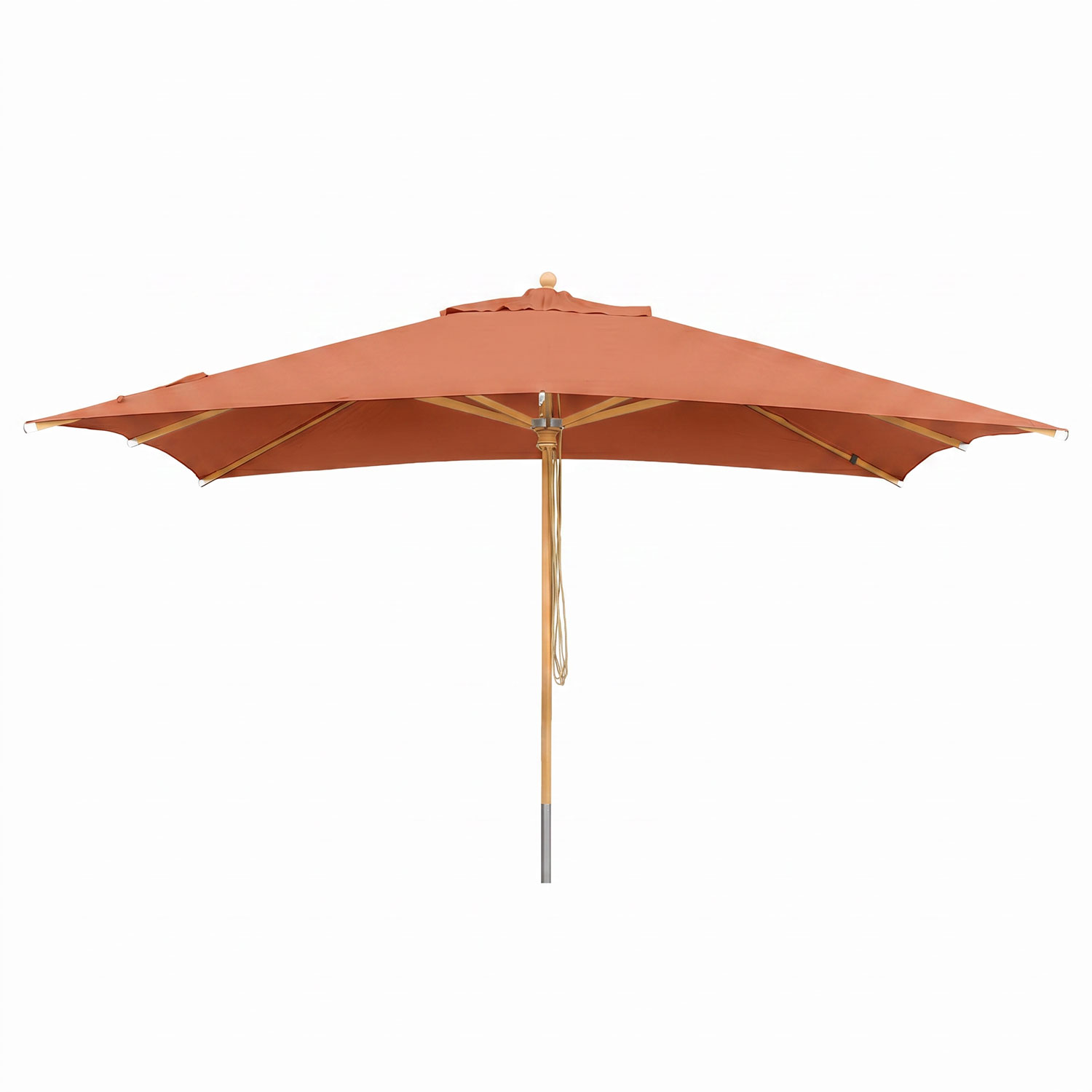 Sonnenschirm 3x4m rechteckig hochwertiger Stoff Buche FSC® Holz anndora® Sonnenschirm 3x4m rechteckig hochwertiger Stoff Buche FSC® Holz anndora®