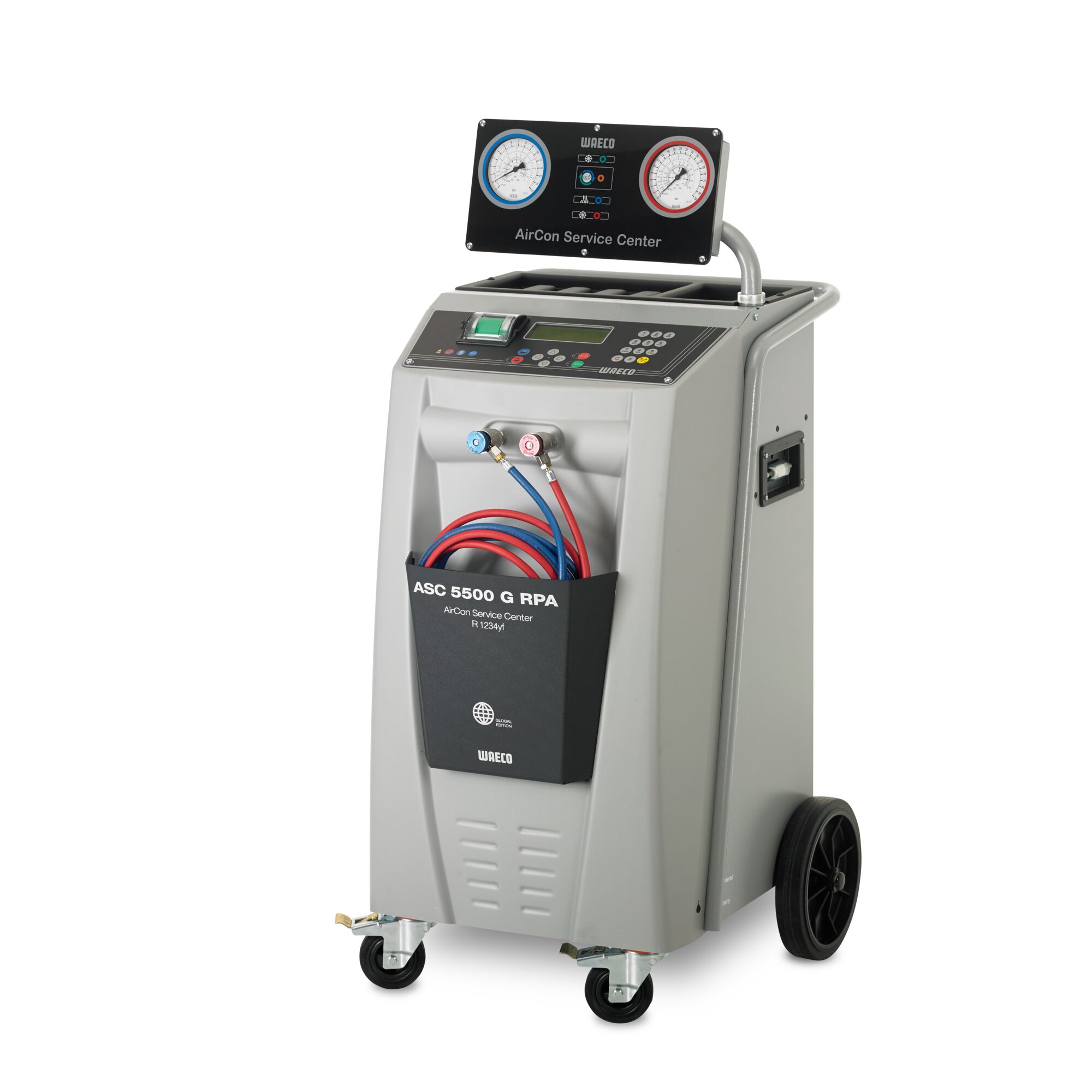 Waeco Klimaservicegerät ASC 5500 G RPA Servicegerät vollautomatisch für R1234yf - Gallery 1 Waeco Klimaservicegerät ASC 5500 G RPA Servicegerät vollautomatisch für R1234yf