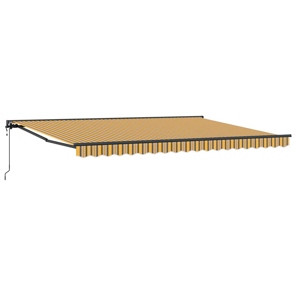 Vidaxl - Einziehbare Markise Bunt Gestreift 450x300 Cm Stoff Vidaxl - Einziehbare Markise Bunt Gestreift 450x300 Cm Stoff