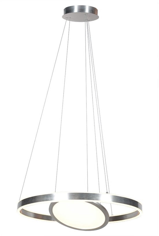 Hängeleuchte Ringlux 3514ST aus Stahl, 60 cm, höhenverstellbar – Steinhauer Moderne Innenbeleuchtung - Gallery 3 Hängeleuchte Ringlux 3514ST aus Stahl, 60 cm, höhenverstellbar – Steinhauer Moderne Innenbeleuchtung