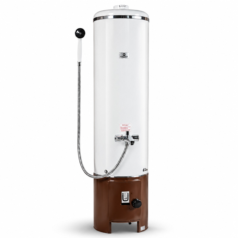 Badeofen 100 Liter komplett drucklos mit Mischbatterie Badeofen 100 Liter komplett drucklos mit Mischbatterie