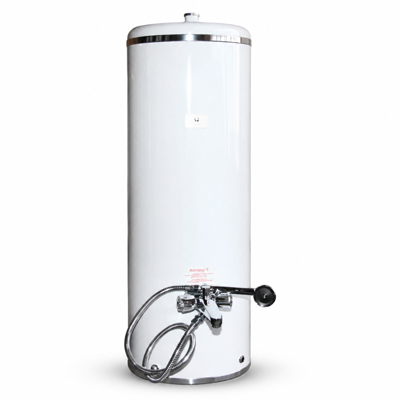 Badeofen Oberofen 100 Liter Wittigsthal WBO100/6 weiß inkl. Mischbatterie