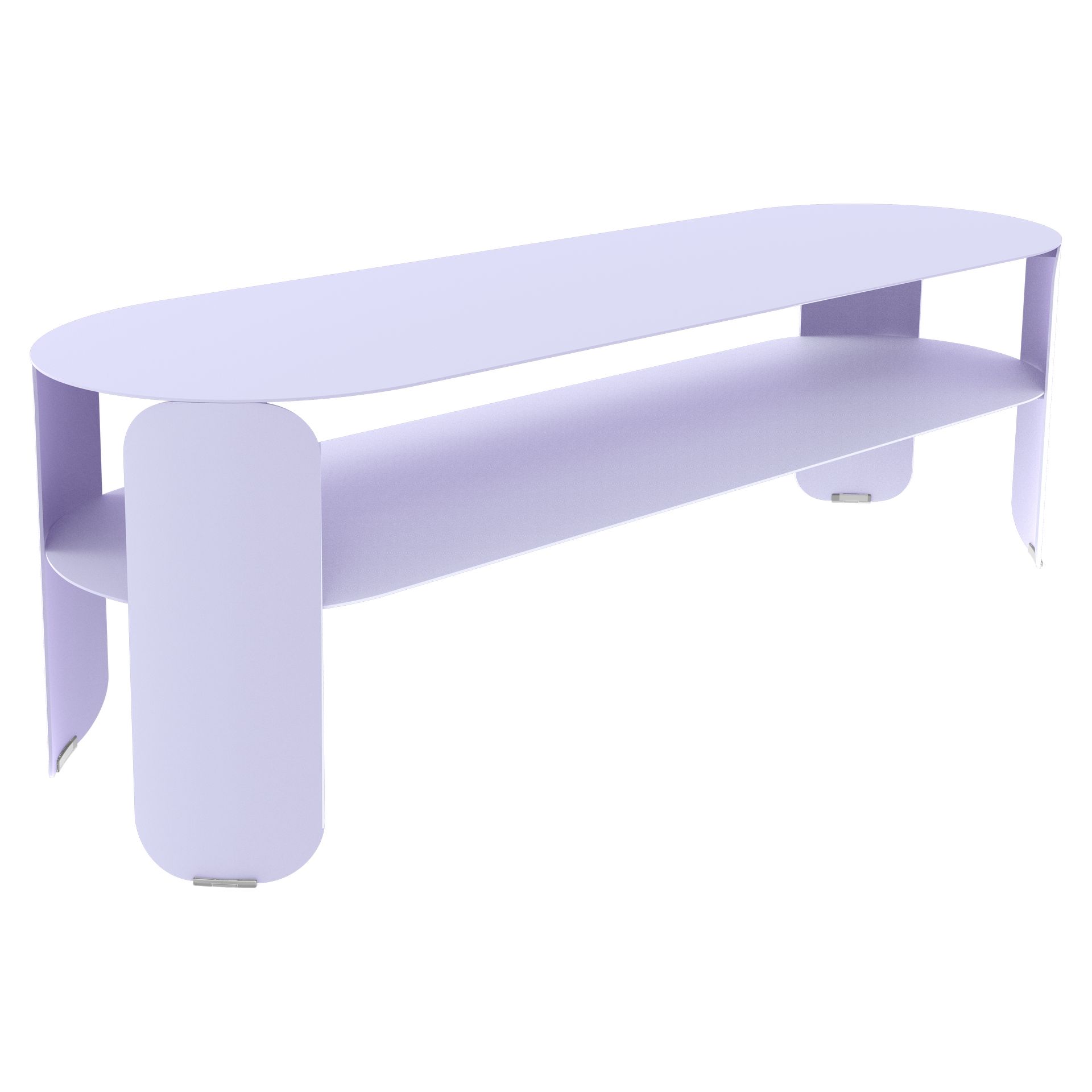 Bebop Beistelltisch Stahl 120cm Marshmallow Bebop Beistelltisch Stahl 120cm Marshmallow