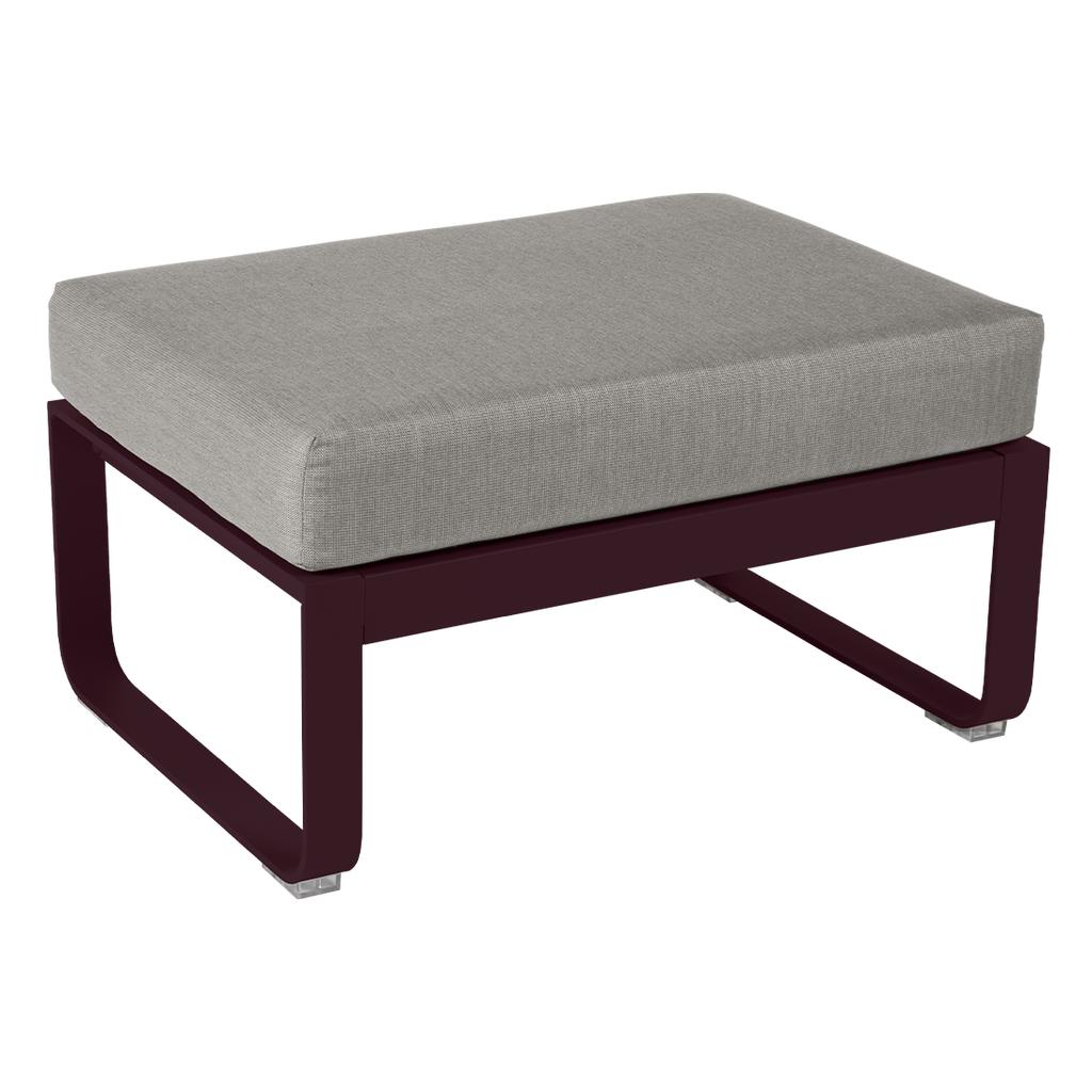 Bellevie 1-Sitzer Hocker B9 Schwarzkirsche B8 Taupegrau Bellevie 1-Sitzer Hocker B9 Schwarzkirsche B8 Taupegrau