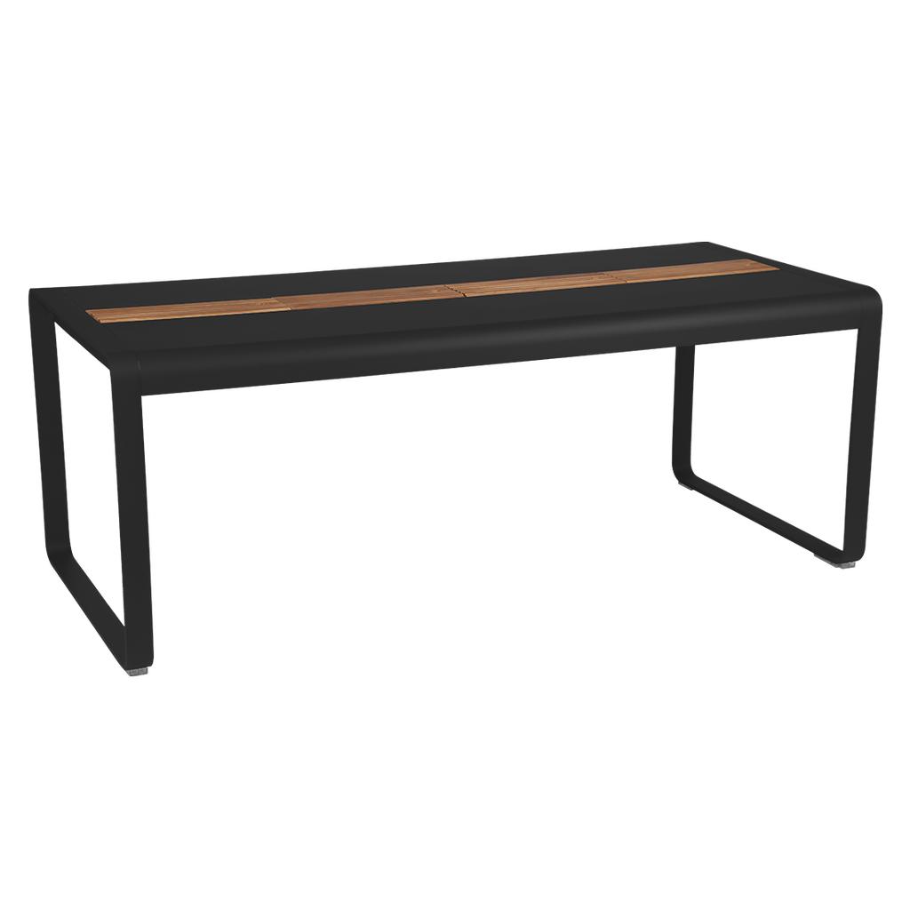 Bellevie Tisch 196 x 90cm mit Aufbewahrung Lakritze Bellevie Tisch 196 x 90cm mit Aufbewahrung Lakritze