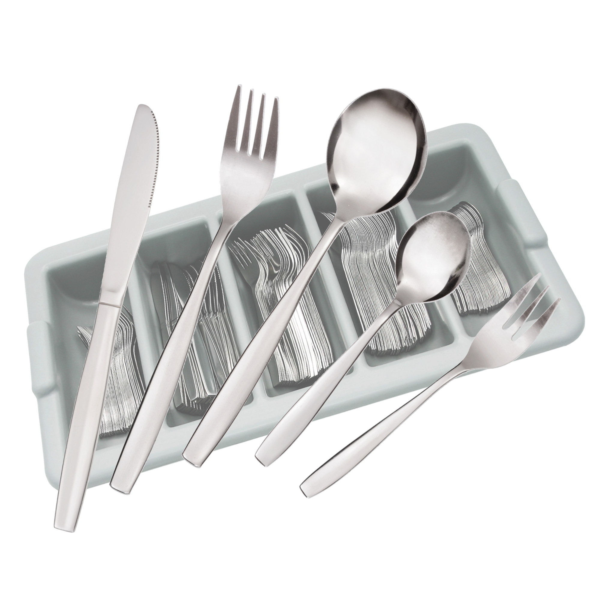 Besteckkasten Hamburg, 200-teilig, 40 Personen, Edelstahl Besteckkasten Hamburg, 200-teilig, 40 Personen, Edelstahl