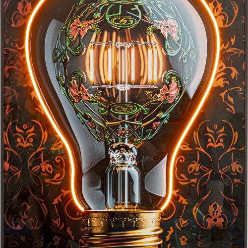 Bild Art Bulb LED 80x120cm