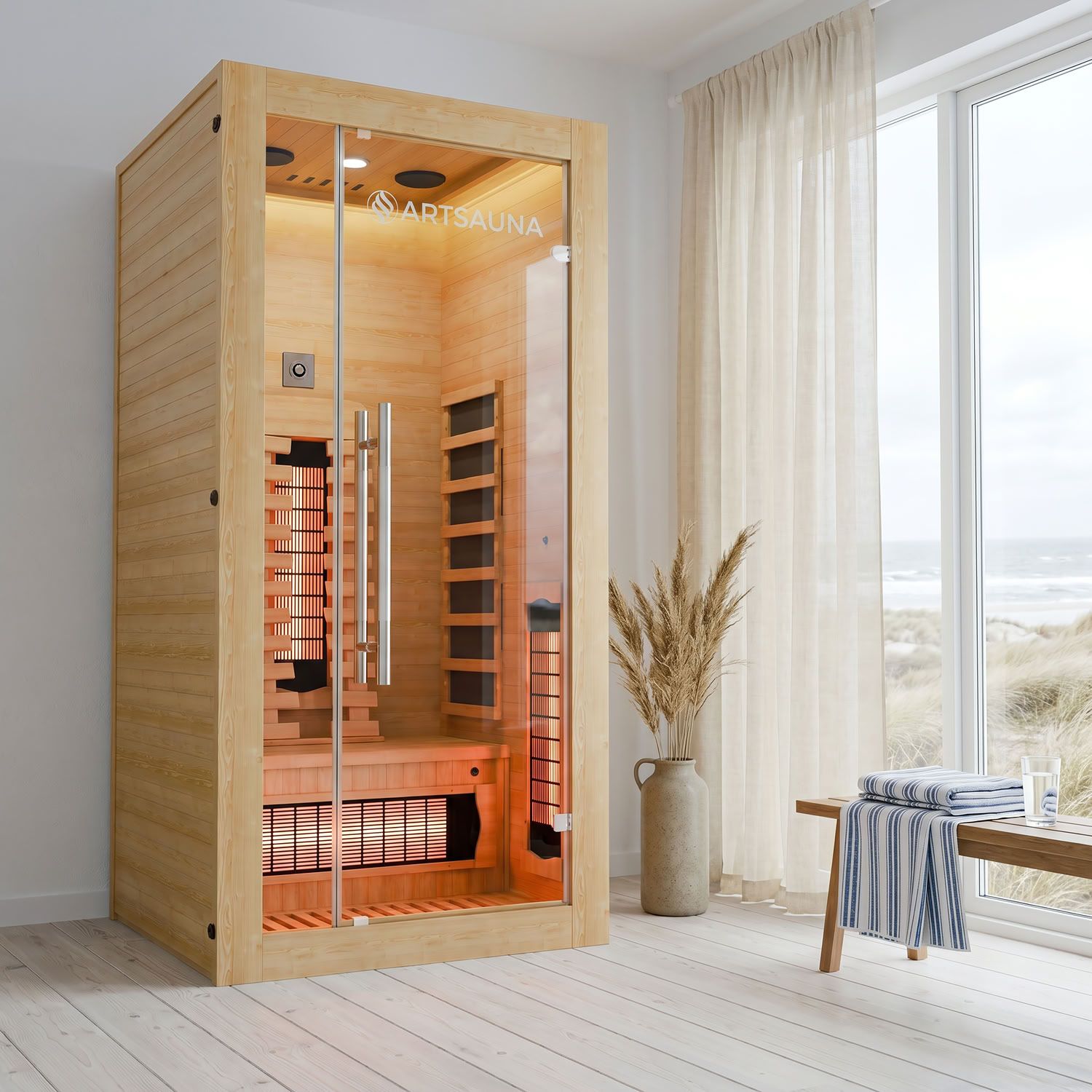 Artsauna: 100 € Direktabzug auf Traditionelle & Infrarot-Saunen