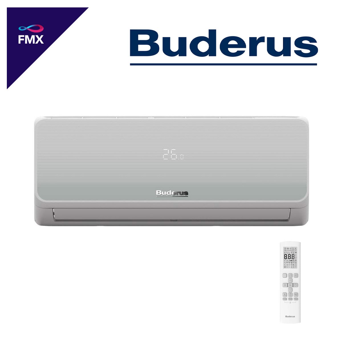 Buderus Logacool Wandgerät 7,0 kW | AC166i.3"" Buderus Logacool Wandgerät 7,0 kW | AC166i.3""