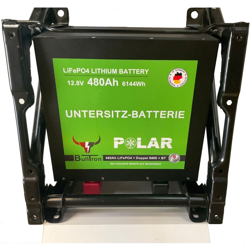 BullTron - LI480B300-12-UP - BullTron LiFePO4 12,8V 480Ah Untersitz Polar - Smart BMS mit Bluetooth