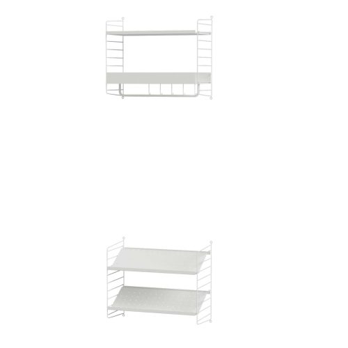 Kleine Garderobe Wandaufhängung Weiß Kleine Garderobe Wandaufhängung Weiß