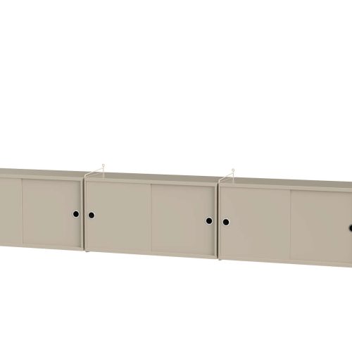 Sideboard wandhängend Beige Beige
