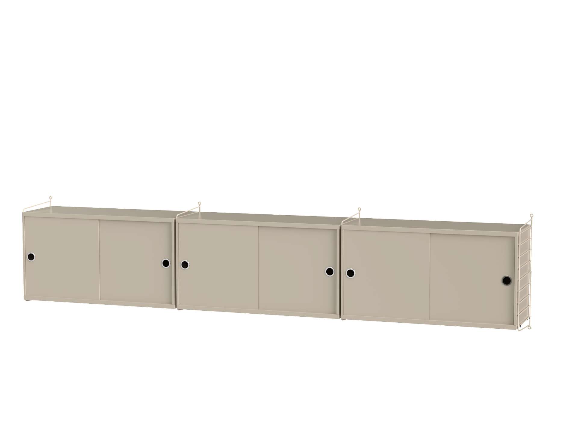 Sideboard wandhängend Beige Beige