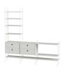 Sideboard Regal Kombination Weiß Weiß Sideboard Regal Kombination Weiß Weiß