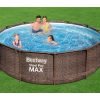 BESTWAY »Steel Pro Max™ DELUXE SERIES™« Set, mit Filterpumpe und Leiter Ø 366 x H 100 cm - Gallery 3 BESTWAY »Steel Pro Max™ DELUXE SERIES™« Set, mit Filterpumpe und Leiter Ø 366 x H 100 cm