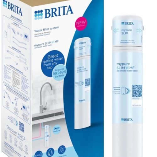 Wasserfiltersystem – BRITA – Mypure SLIM V-MF – 2 Druckstufen – max. 6,9 bar – 8.000 l gefiltertes Wasser / 12 Stunden
