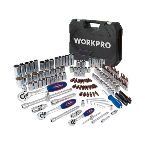 Mechanisches Werkzeugset 1/4" + 3/8" + 1/2", 172 Teile