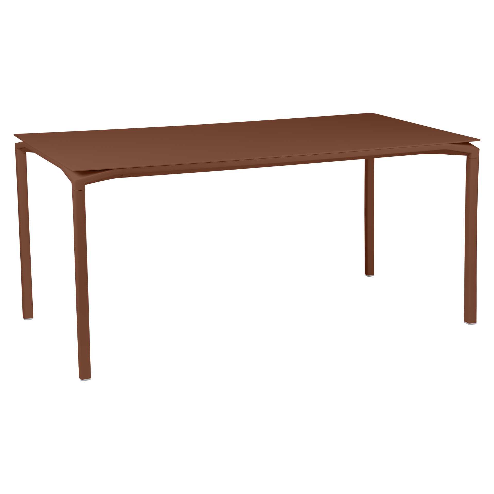 Calvi Garten-Tisch  160 x 80 cm Ockerrot