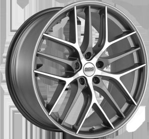 BBS CC-R graphit diamantgedreht Felge 8x19 - 19 Zoll 5x108 Lochkreis