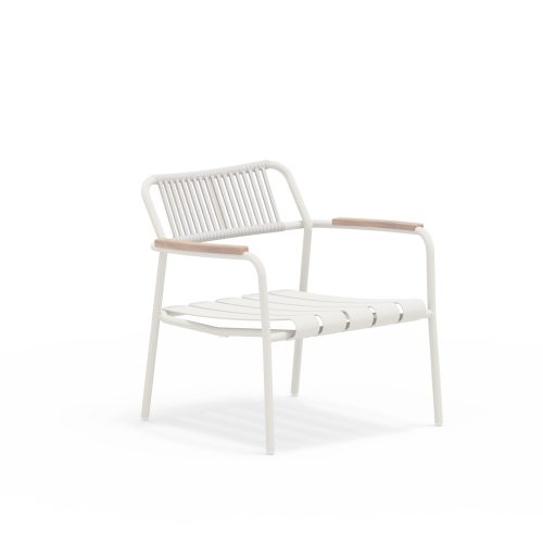 Verdea Rope gemütlicher Loungestuhl Outdoor Ivory / Perlweiß Verdea Rope gemütlicher Loungestuhl Outdoor Ivory / Perlweiß