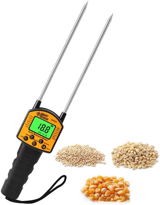 Feuchtigkeitsmesser, Stiftfeuchtigkeitsmesser, Feuchtigkeitsmesser-sondentester Für Mais, Weizen, Reis, Sojabohnen, Erdnüsse, Für Lebensmitteltests - Lntyq Feuchtigkeitsmesser, Stiftfeuchtigkeitsmesser, Feuchtigkeitsmesser-sondentester Für Mais, Weizen, Reis, Sojabohnen, Erdnüsse, Für Lebensmitteltests - Lntyq