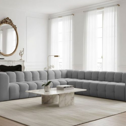 Ecksofa Designersofa Solvie Xl In Stoff Tiffani Grau Seite Universal