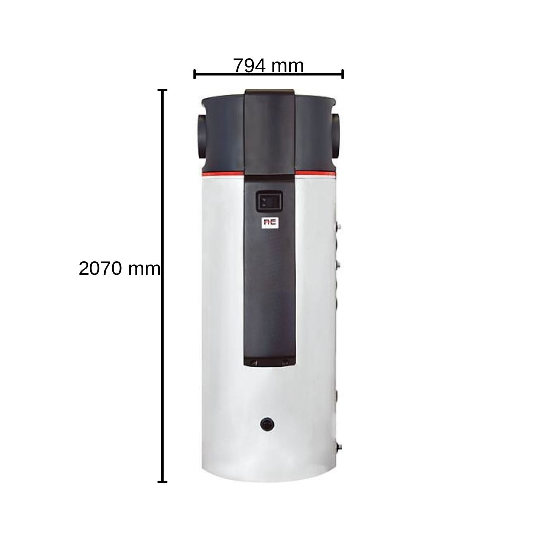 Austria Email Brauchwasser-wärmepumpe Wpa 450 Eco, 450 L, 2070mm Austria Email Brauchwasser-wärmepumpe Wpa 450 Eco, 450 L, 2070mm