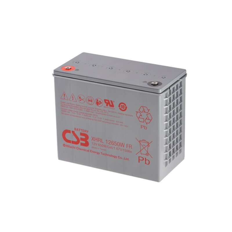 CSB - XHRL12650W-FR - 12 Volt 150Ah Pb - M6 Innengewinde CSB - XHRL12650W-FR - 12 Volt 150Ah Pb - M6 Innengewinde