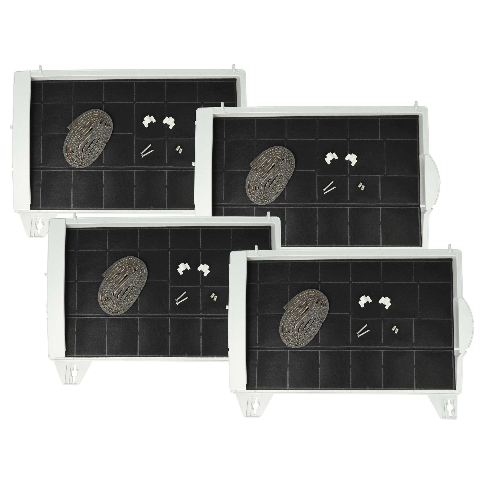 4x Aktivkohlefilter Ersatz Für Bsh 00571858, 460736 Für Dunstabzugshaube - 45 X 32 X 4 Cm - Vhbw