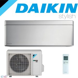 SET DAIKIN STYLISH Wandgerät Silber 2,0 kW""